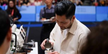 Mikael Jasin is the 2024 World Barista Champion. Image: SCA and Host Milano.