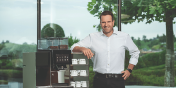 Adrian Steiner has been Thermoplan CEO for 15 years. Image: Thermoplan.
