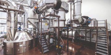 Stefan Schreyögg, fourth-generation owner of Alps Coffee, explains how the company has refined the art of roasting with the help of IMA Petroncini. Image: IMA Petroncini