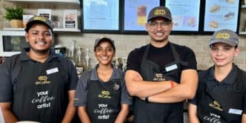 abCoffee announces 50th store opening.