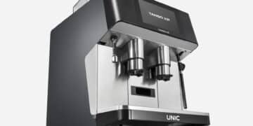 The UNIC Tango XP Super Automatic Espresso Machine.