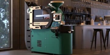 European coffee roasting equipment manufacturer, Typhoon Roasters has transitioned its entire product line to fully electric machines.