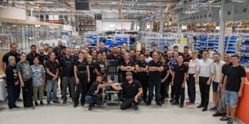 Schaerer AG is celebrating a production milestone, with the 100,000th Schaerer Coffee Soul machine fresh off the production line.