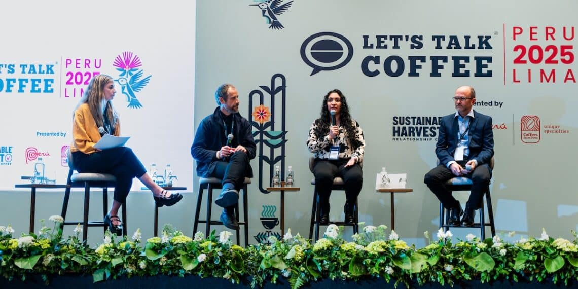 The event included panel discussions, with an “emphasis on transparency and honest conversation”. Image: Sustainable Harvest.