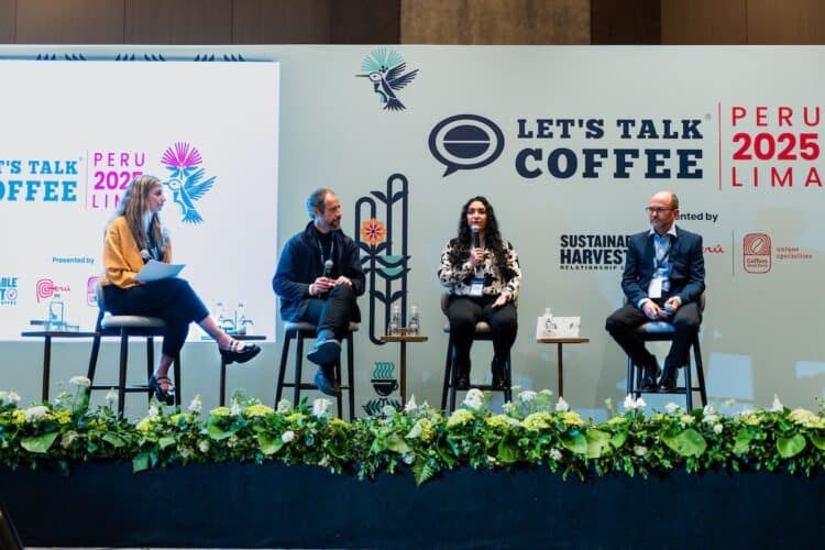 The event included panel discussions, with an “emphasis on transparency and honest conversation”. Image: Sustainable Harvest.