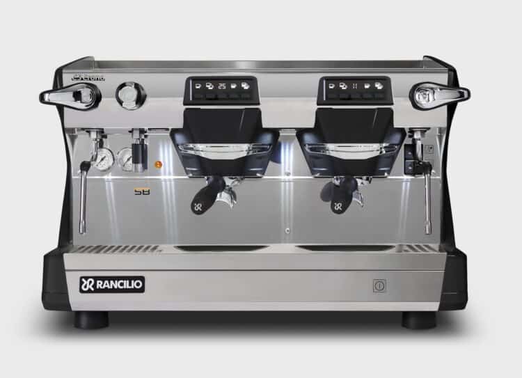 The Rancilio Classe 5 Crono two-group.