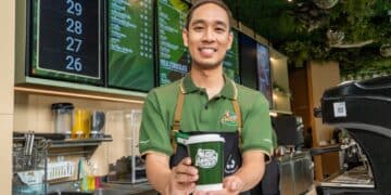 Café Amazon has grown to more than 5000 outlets in the past 23 years.