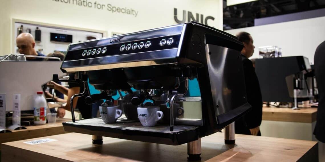 A UNIC Tango XP on display at Host Milano.