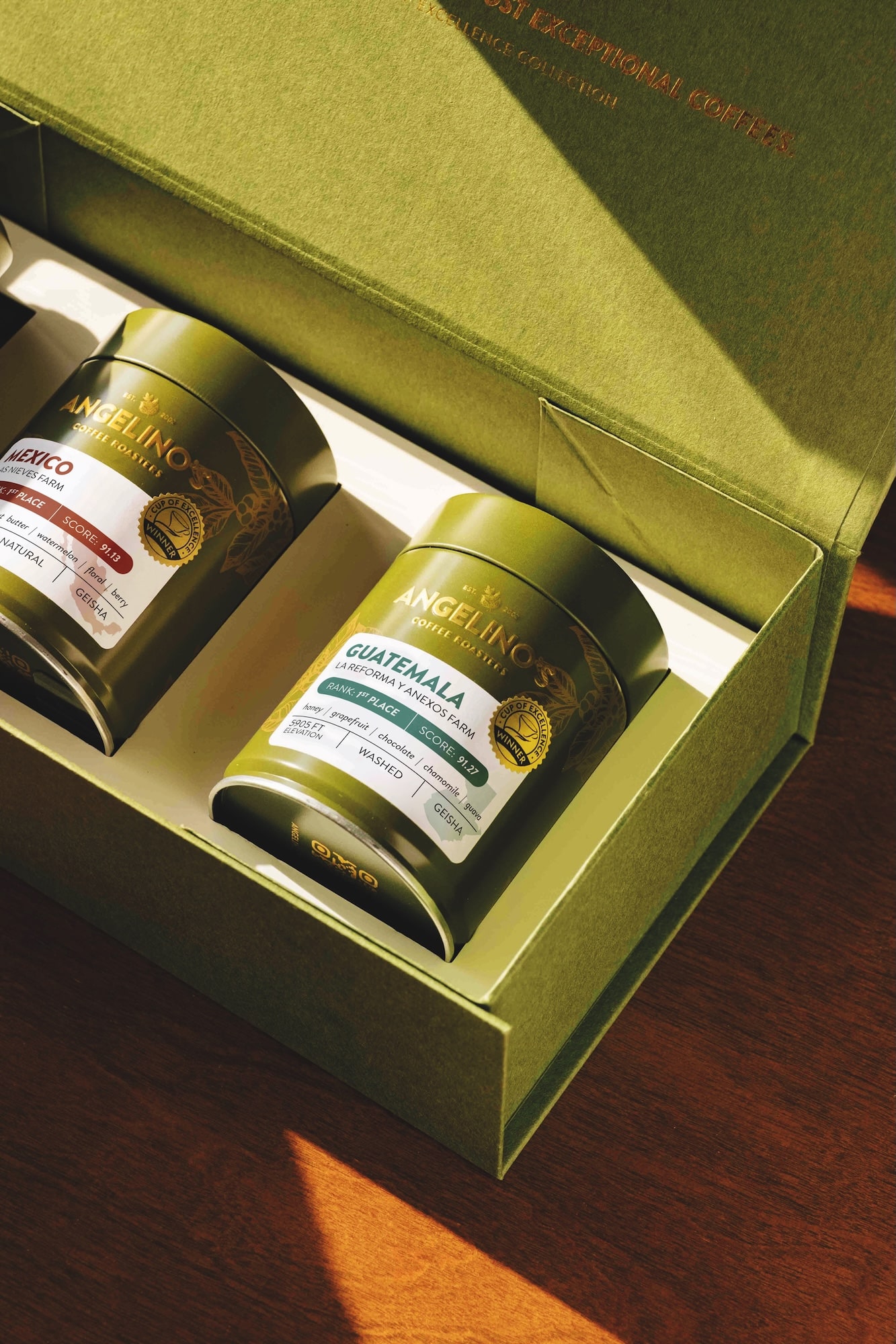 In 2024, Angelino’s Coffee in the US bought
16 Cup of Excellence winners.