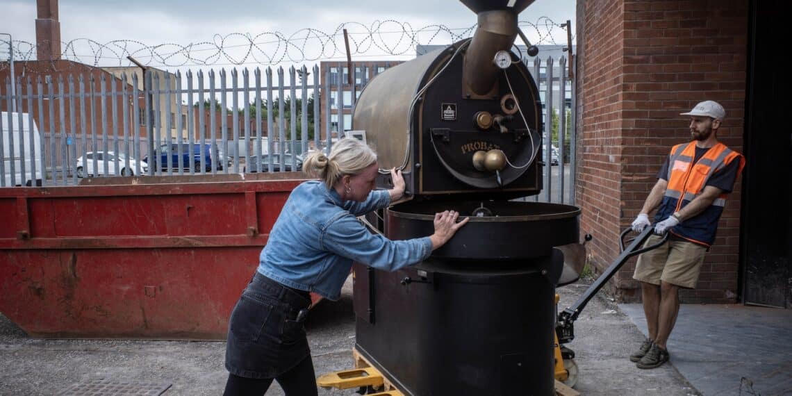 Dear Green Coffee Roasters has moved into a new warehouse to support its growth.