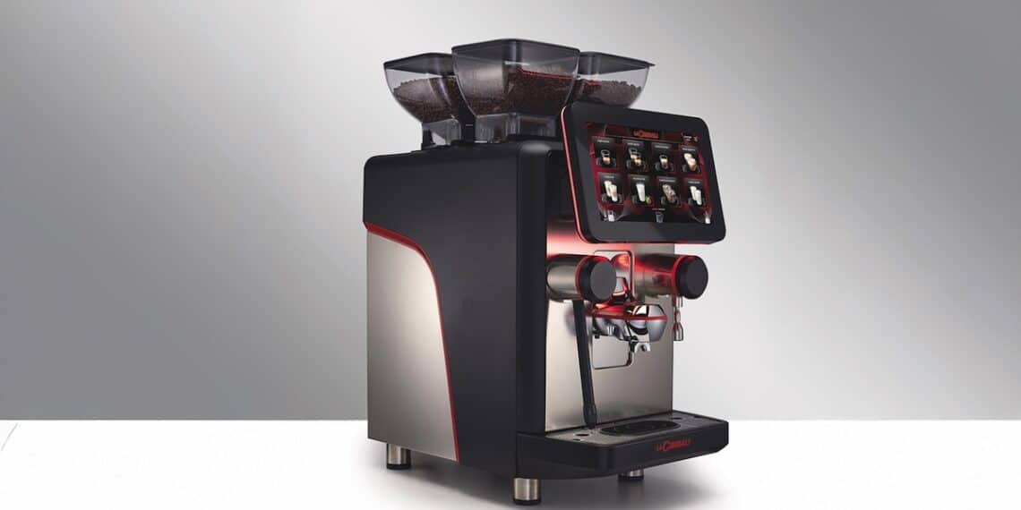 Designed for customisation and high quality, the Supera machine was unveiled at Host Milano. Images: LaCimbali