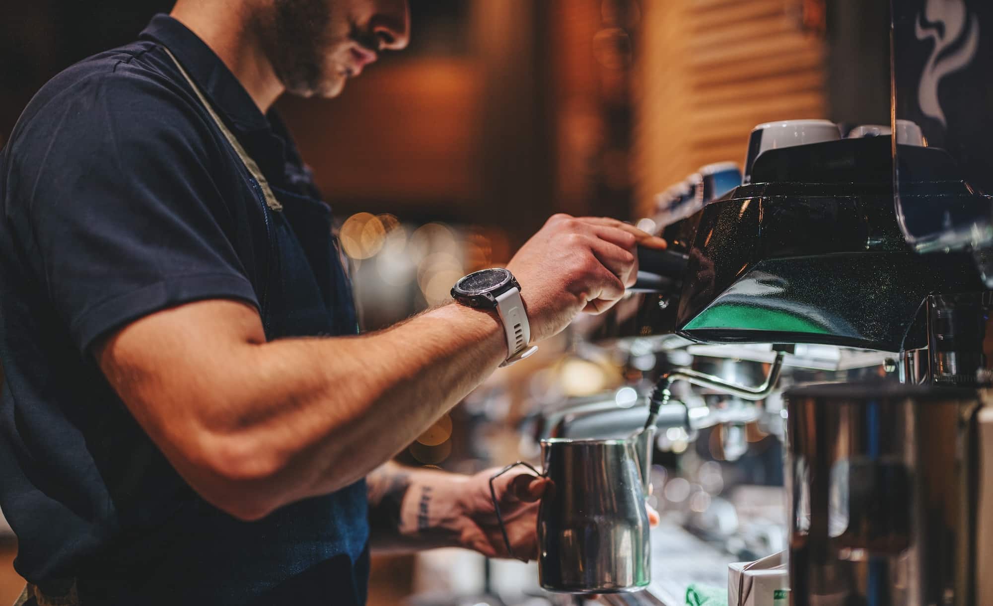  OhmIQ partnered with espresso machine manufacturers to trial its water-heating technology.