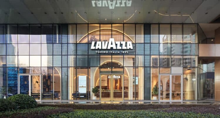 Lavazza's flagship Chinese store in Shanghai.