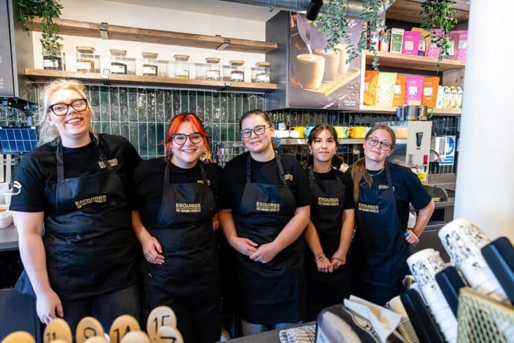 Cooks Coffee Company operates the Esquires brand of coffee shops.