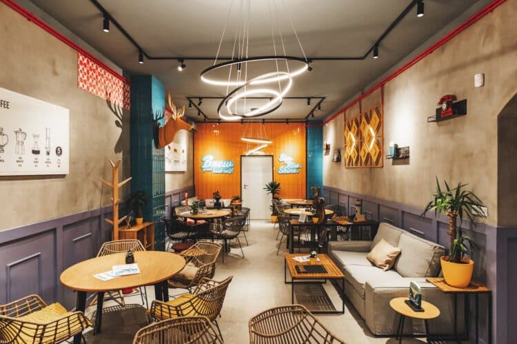 5 to go's flagship store in Braşov, which opened in 2023.