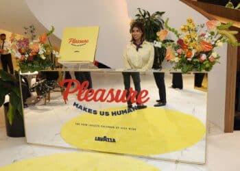 Lavazza unveiled the new calendar at Art Basel Miami Beach.