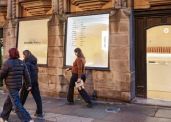 Outside The Coffee's new location in Liverpool, England.