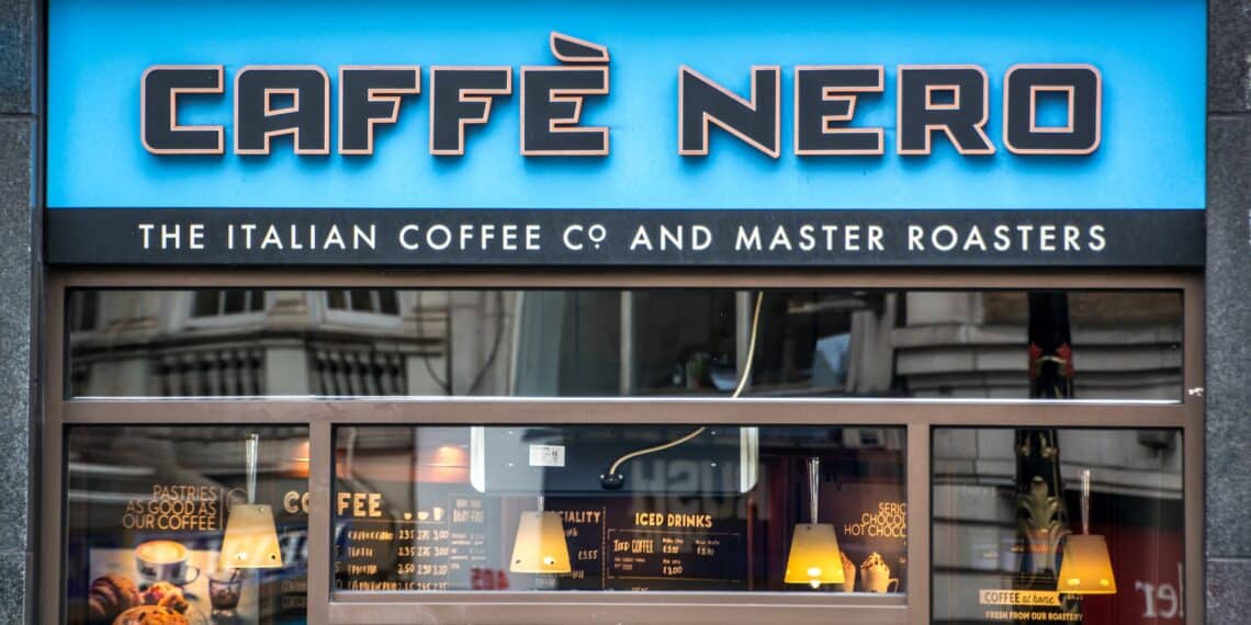 Caffè Nero says it has grown to operate more than 1000 global locations.