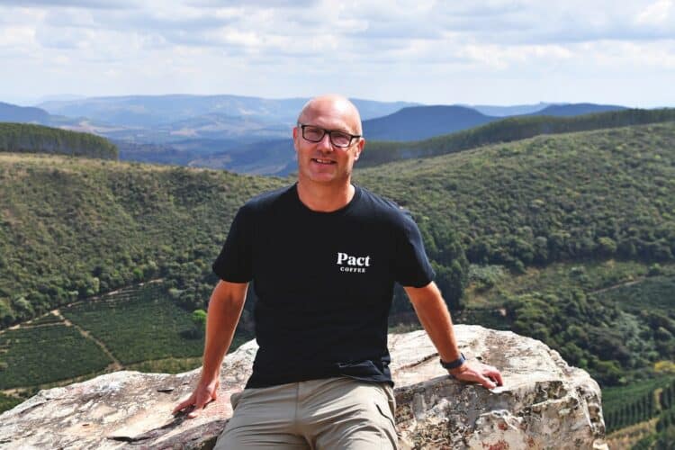 Pact Coffee CEO Paul Turton says climate change is reshaping the global coffee industry. Image: Pact Coffee